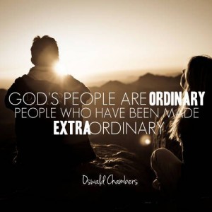 God uses ordinary